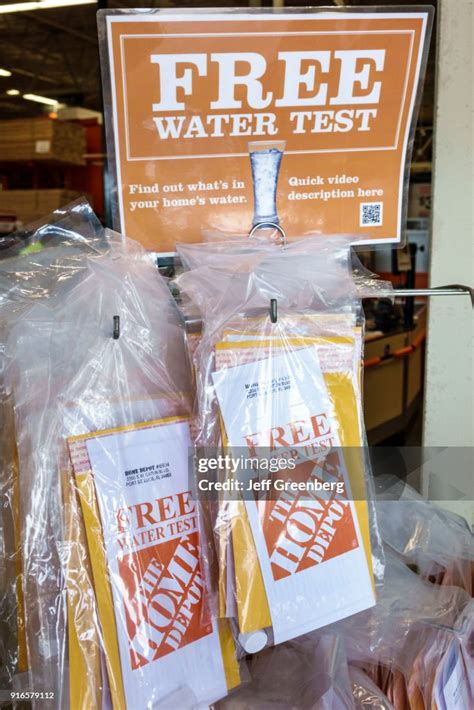 hard water test home depot|free water testing home depot.